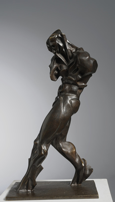 Le marcheur (bronze)